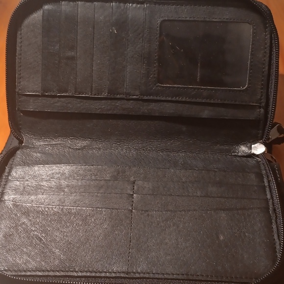 Double J Saddlery Snake Print Wallet with Studs - Picture 10 of 10